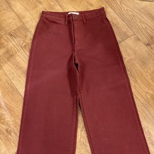 Madewell Emmett wide leg pant